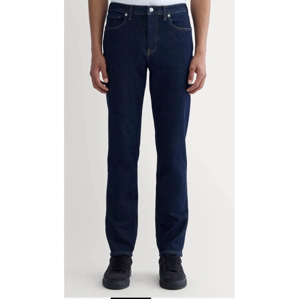 Everlane Uniform Men's Slimfit 4-Way Stretch Organic Jean Deep Indigo Size 32x32